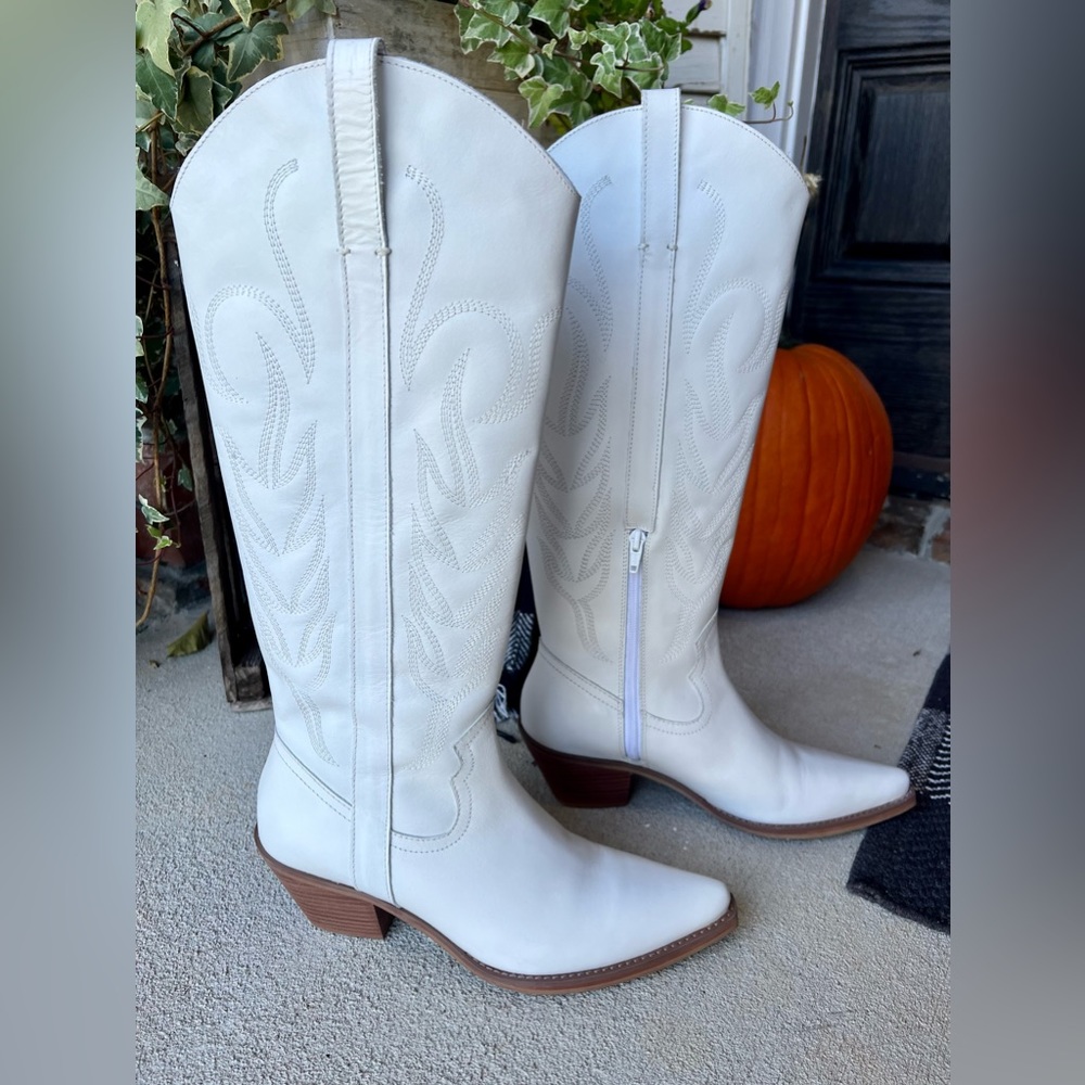 Womens Matisse White Agency Boot